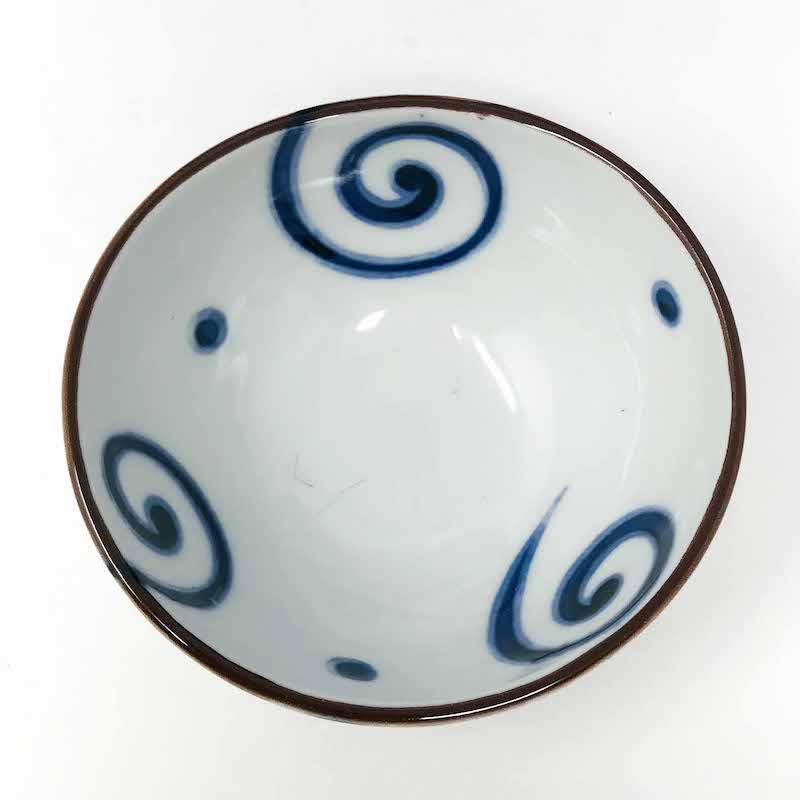 Kobachi Bowl Set of 5 Sometsuke Blue (4.25"D) image 5