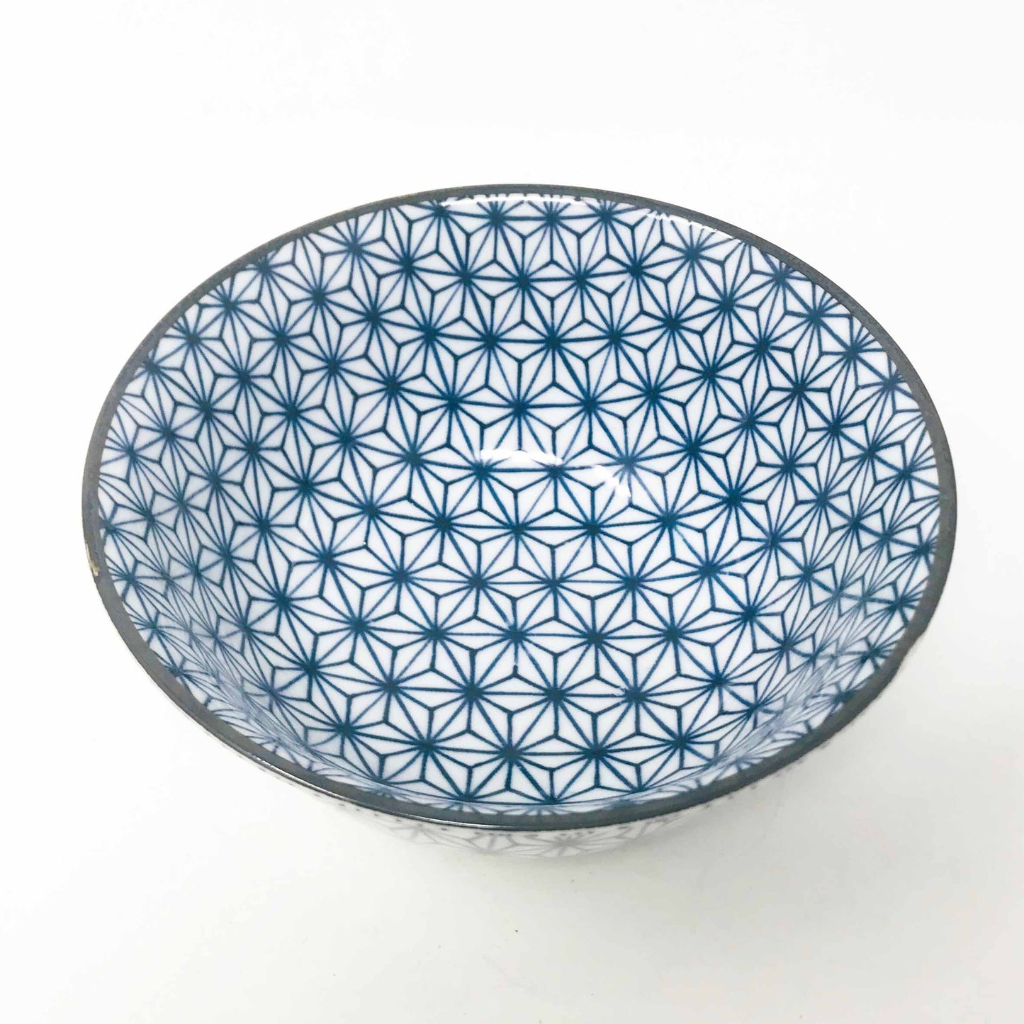 Asanoha Blue Tayo Bowl (6"D) image 2