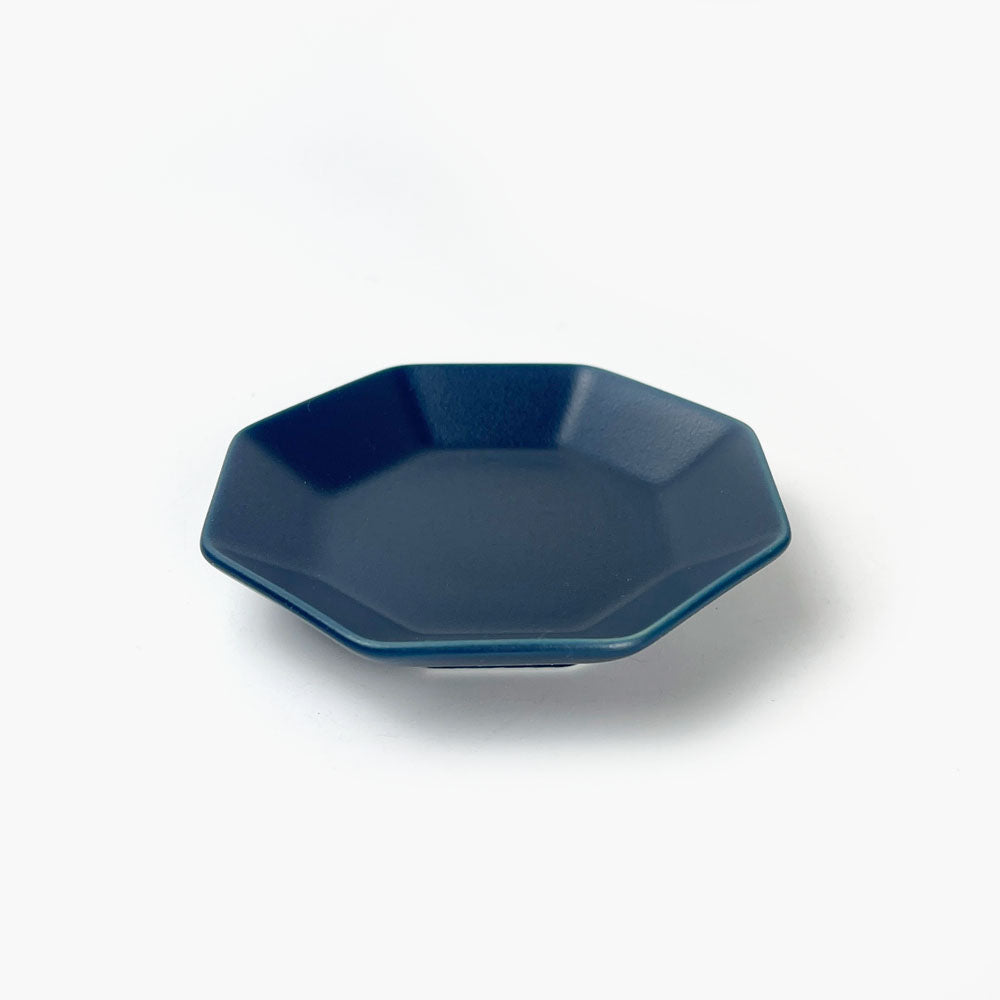 Small Hakkaku Dish Blue (3.25"D) image 0