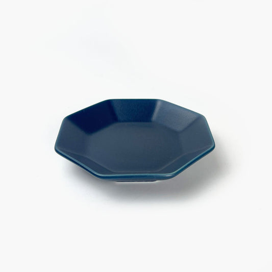Small Hakkaku Dish Blue (3.25"D) image 0