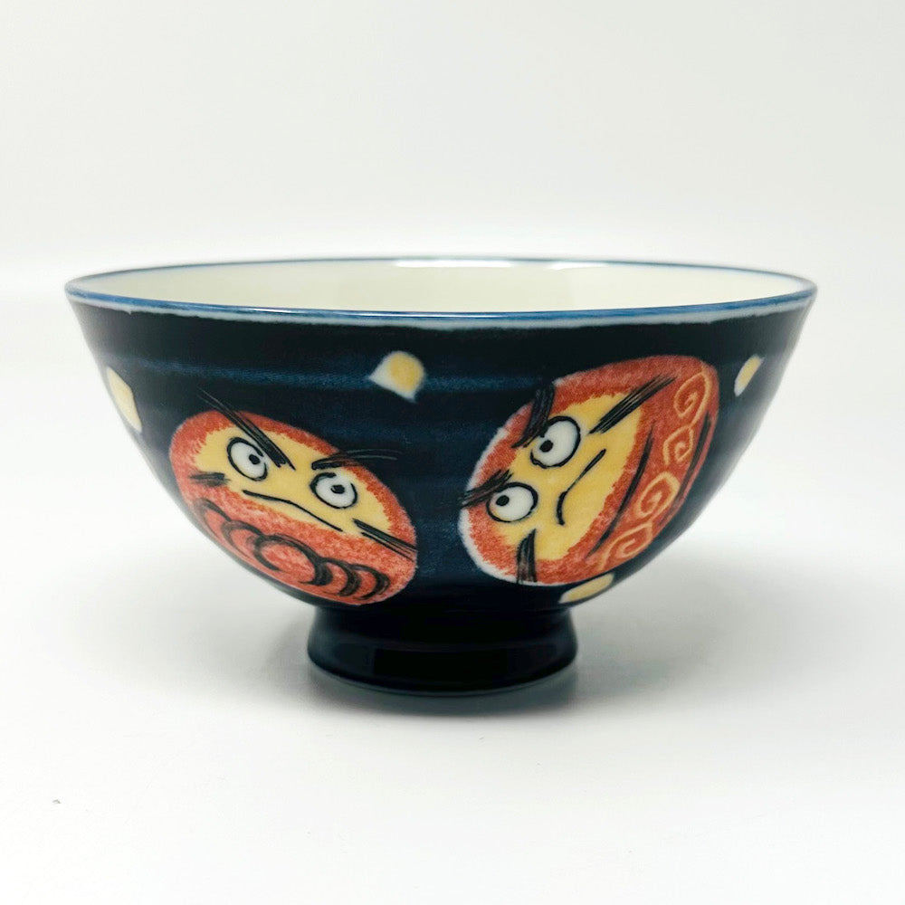 Daruma Navy Rice Bowl (4.5"D) image 0