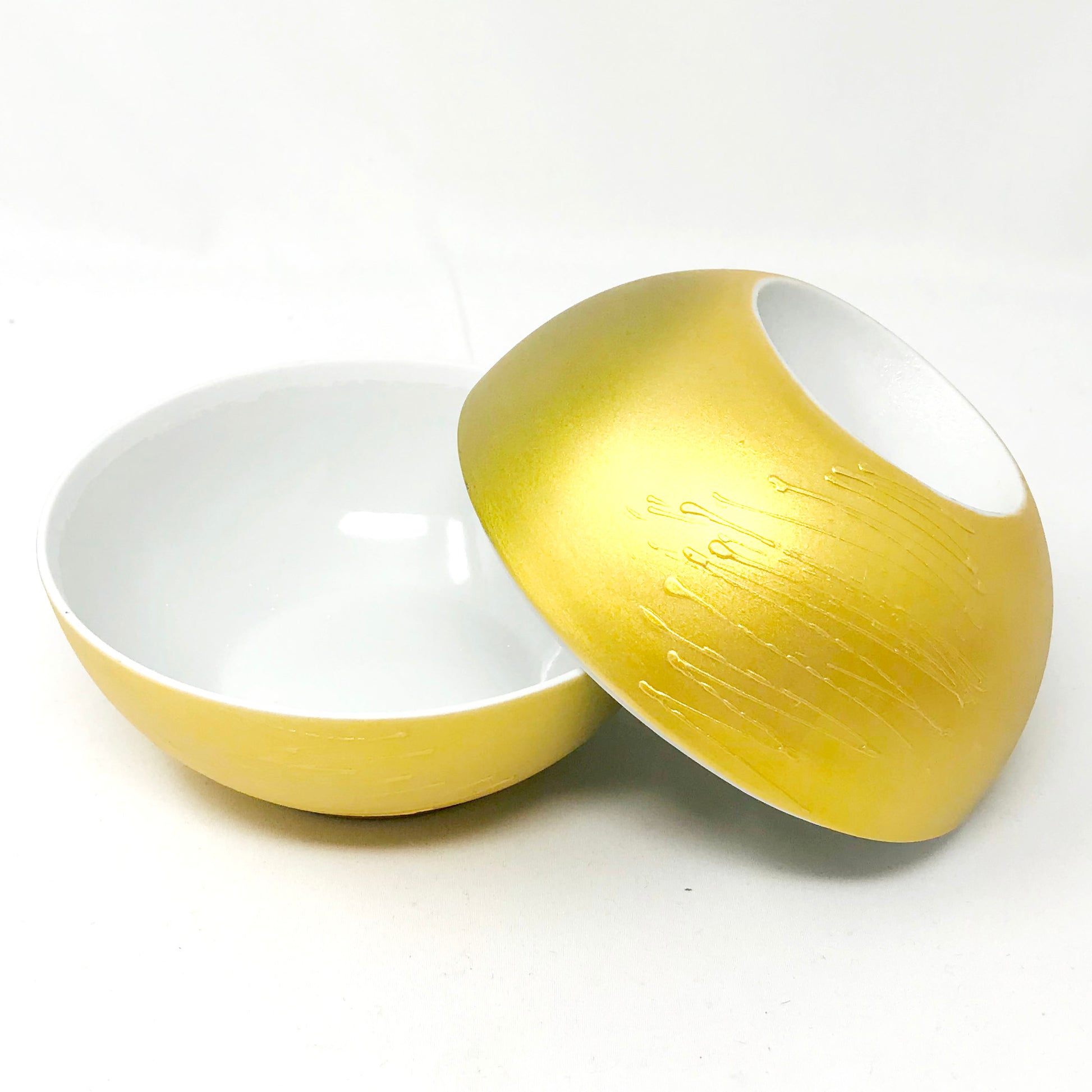 Covered Bowl Gold (5.5"D x4.3"H) image 4