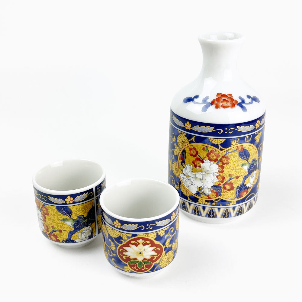 Sake Set 1:2 with Tray Botan (10 fl.oz) image 3