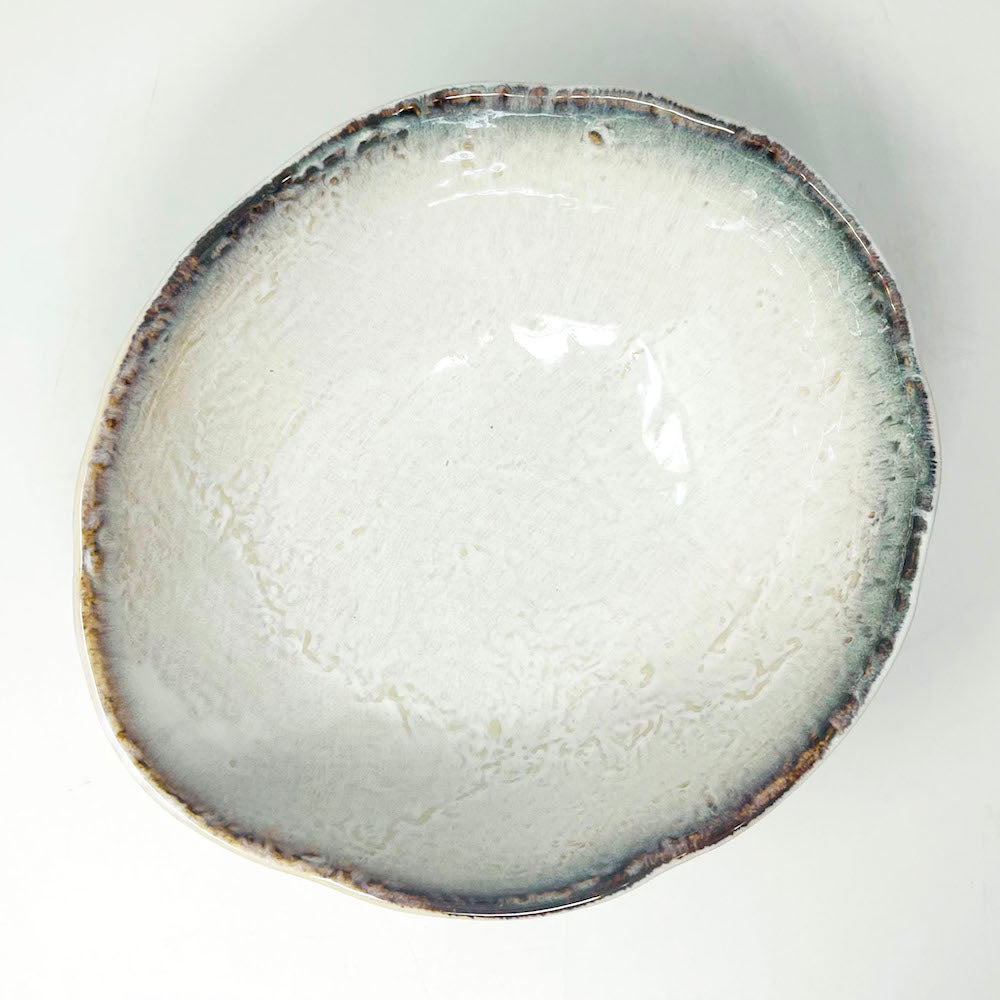 Oval Bowl Large Shirokinyou (9.5"x8") image 3