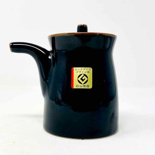 Hakusan Sauce Pot - Black image 0