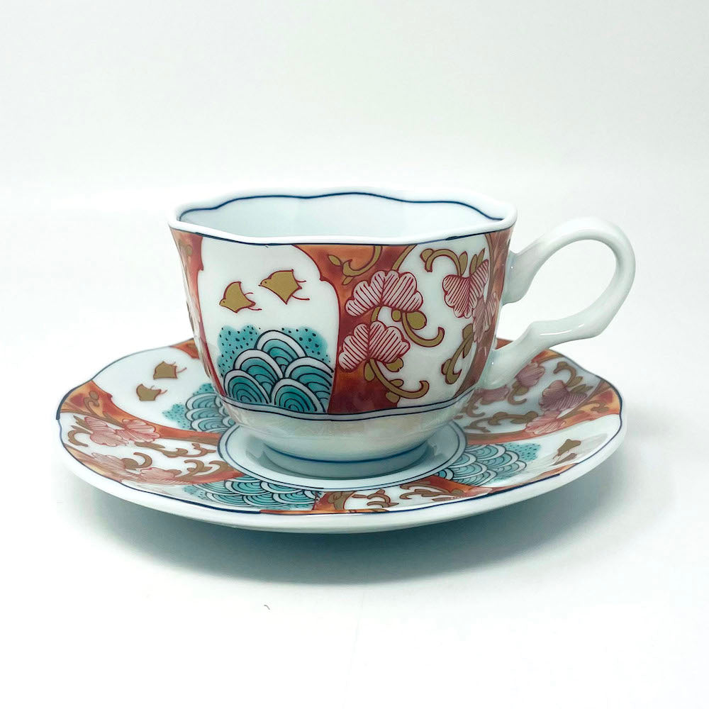 Minokayi Somenishiki Imari  Pair Coffee C/S (7oz) image 9