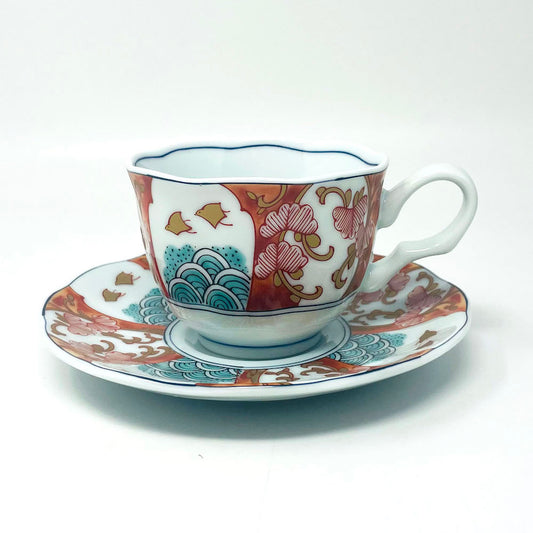 Minokayi Somenishiki Imari  Pair Coffee C/S (7oz) image 9