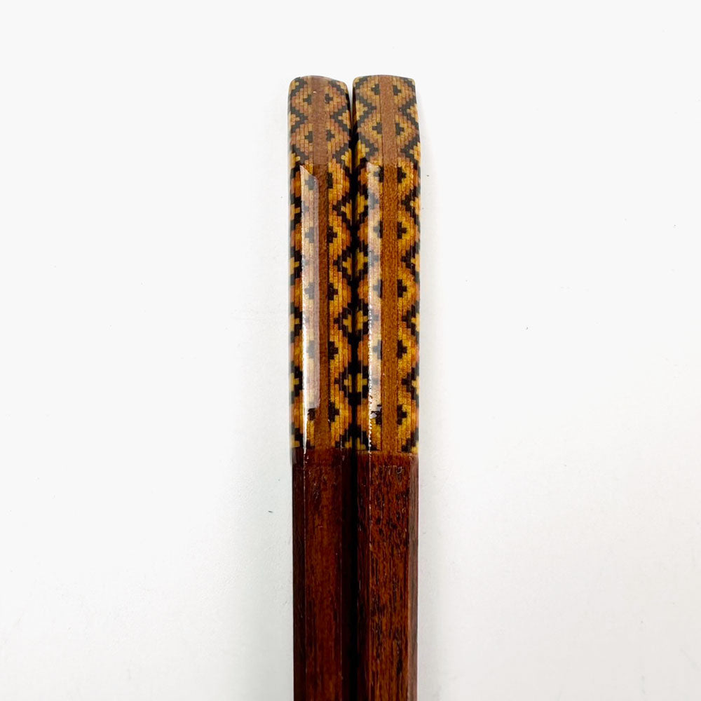 Yosegi Chopsticks Hishituduri (8.25"L) image 1