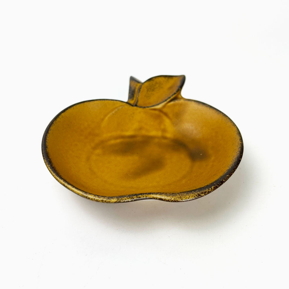 Small Dish Apple Brown (4" x 4.25") image 2