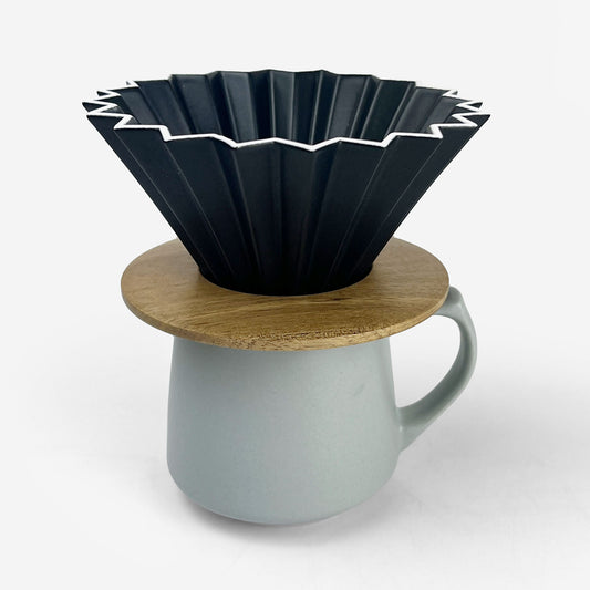 Origami Coffee Dripper Black (5.5"D)