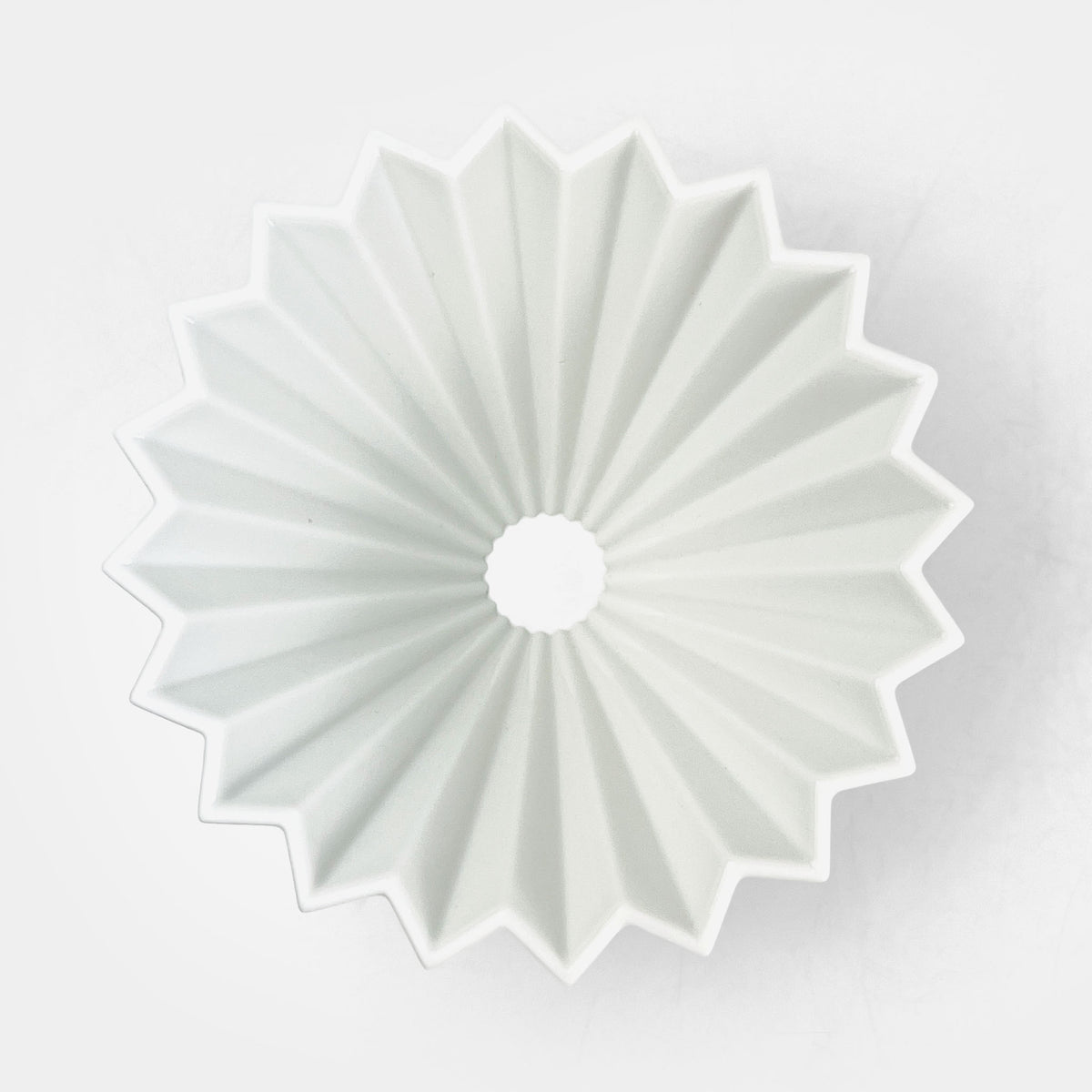 Origami Coffee Dripper White (5.5"D)