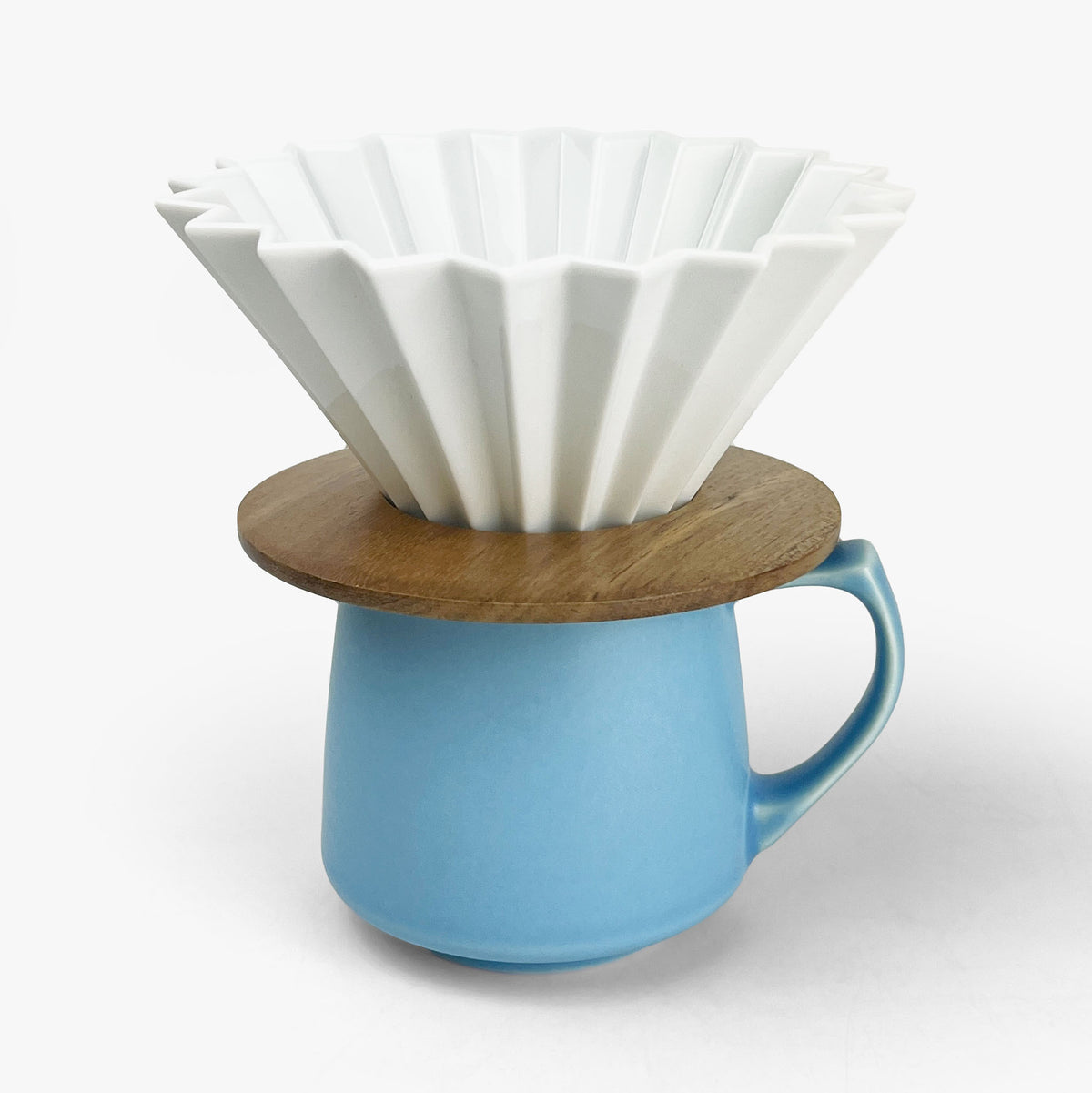 Origami Coffee Dripper White (5.5"D)