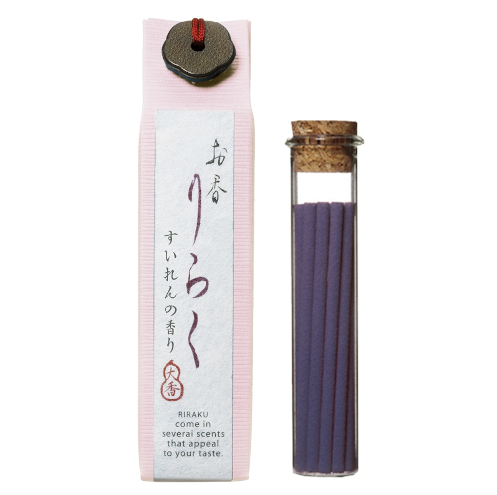 Nippon Kodo Riraku Incense - Water Lily (15 sticks) image 1