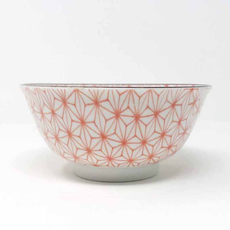 Asanoha Red Tayo Bowl  (6"D) image 2