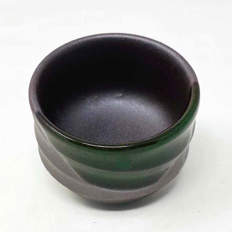 Sake Cup Sabi Green (2.5 D x 1.75"H) image 4