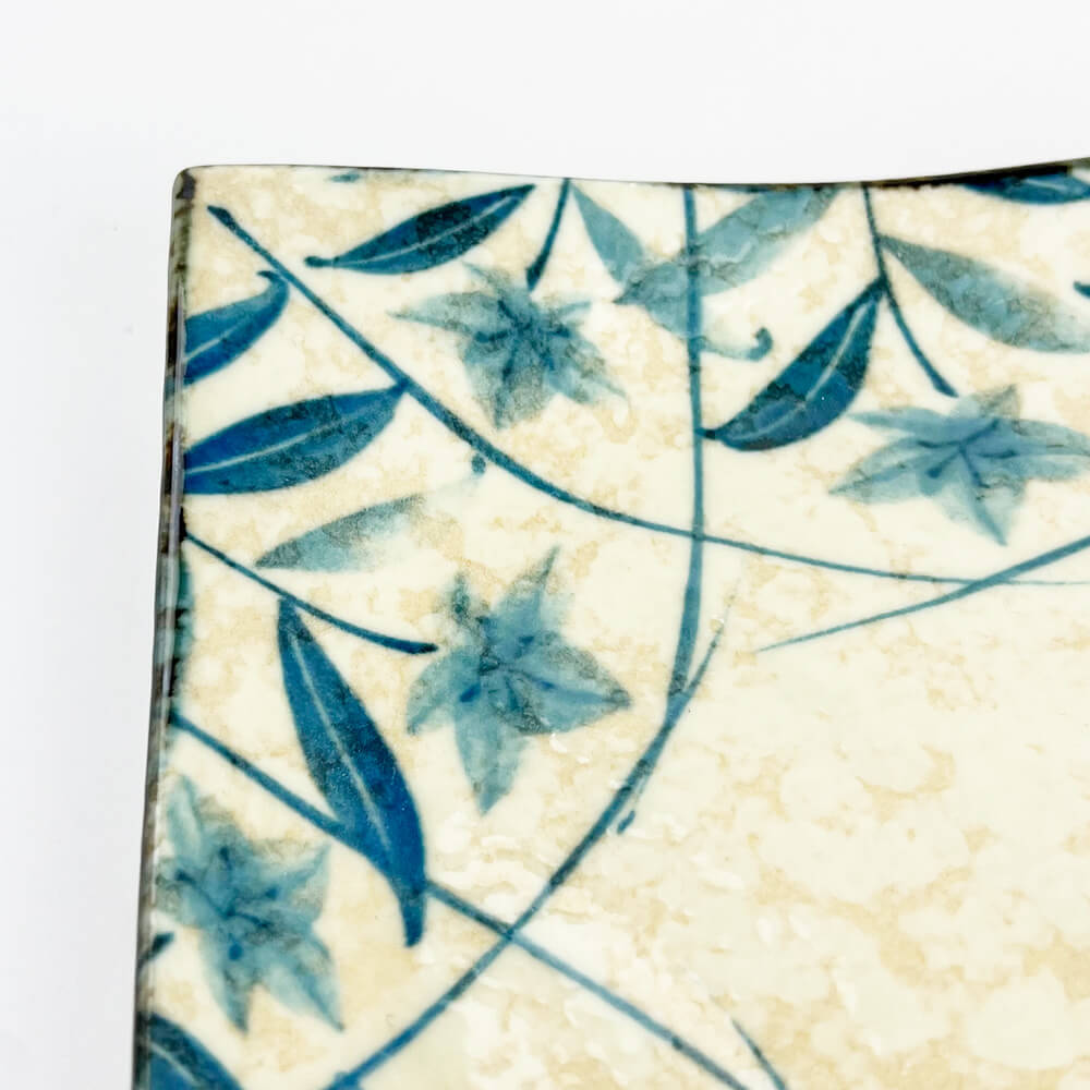 Blue Balloon Flower SQ. Plate (6.5"D) image 3