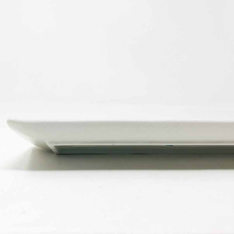 Rec.Plate Kushime White (13"x 4") image 1