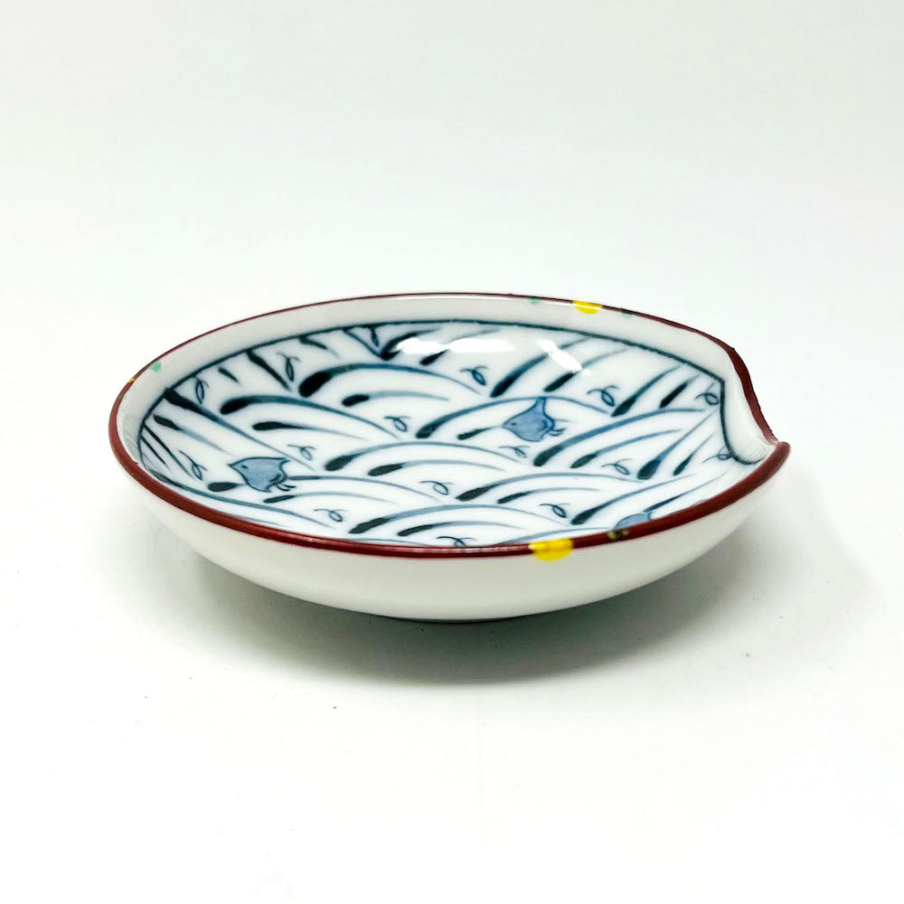 Dish with Chopstick Rest (3.5"D) image 5