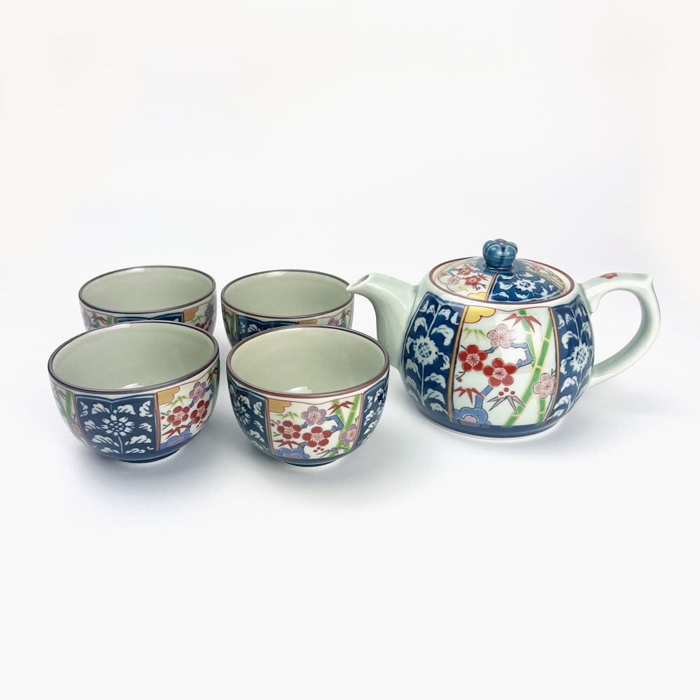 Arita Plum Blossom Tea Set 1:4 image 1