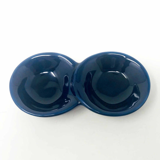 Divided Dish Blue (4.75" x 2.5") image 0