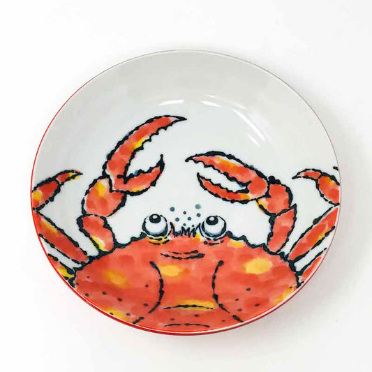 Pasta Plate Red Crab (8.5"D) image 0