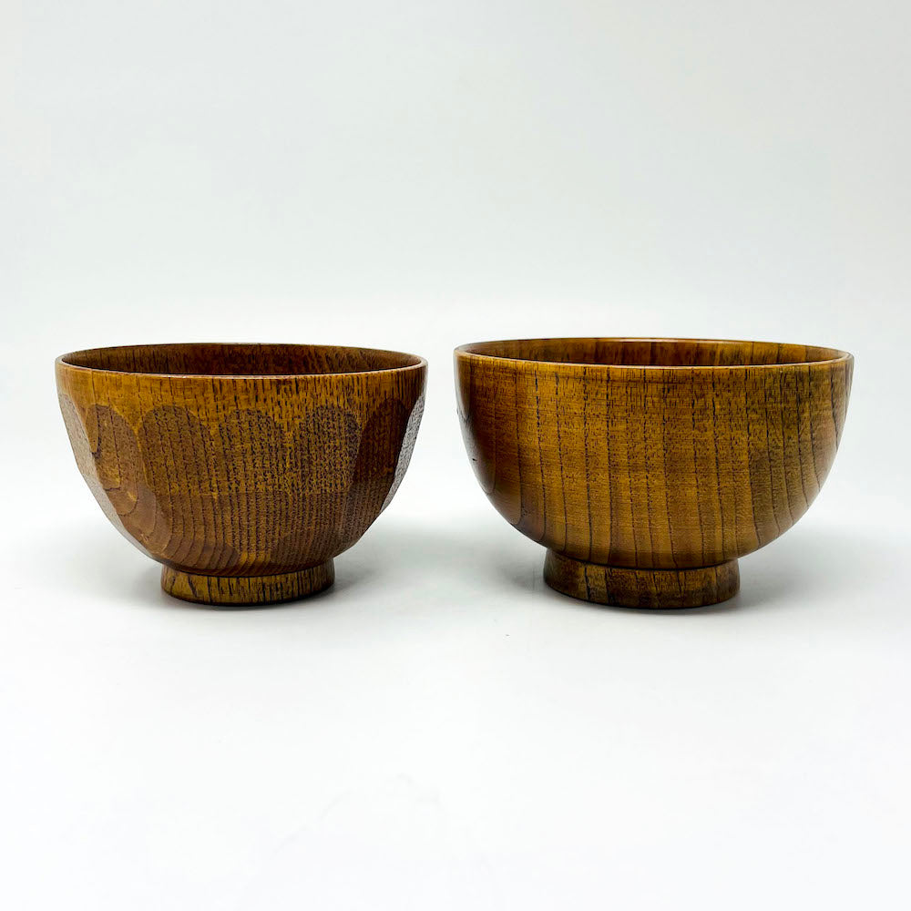 Wooden Soup Bowl Kikko (7oz) image 3