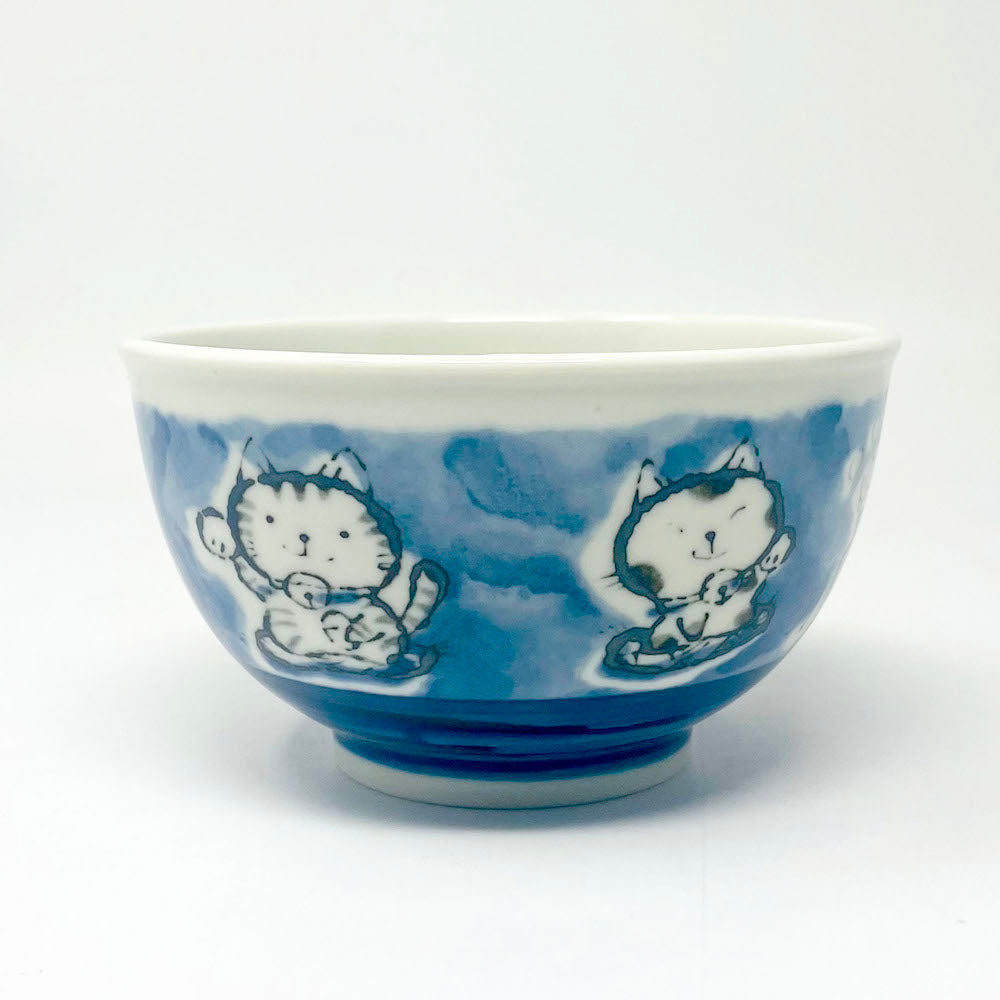 Maneki Neko Blue Tayo Bowl (5.25"D) image 1