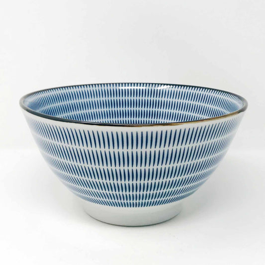 Bowl Tochiri Blue (7.75") image 0