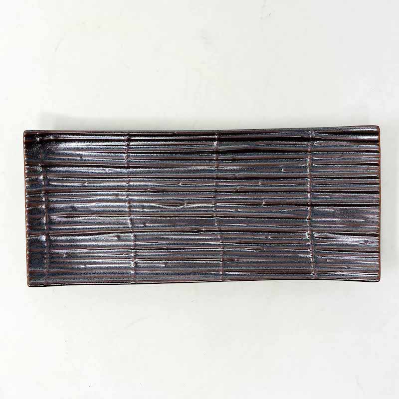 Rectangle PlatesBrown (8" ) image 3