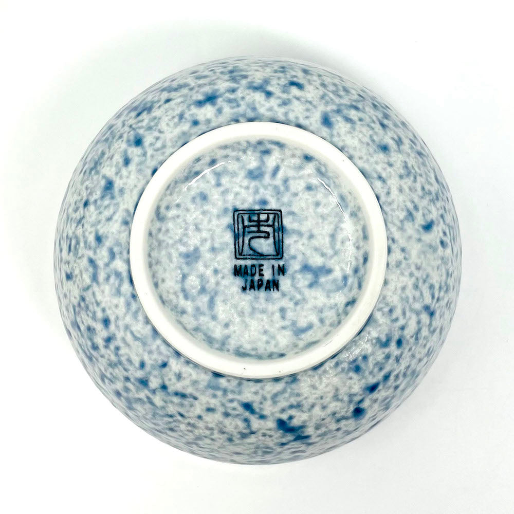 Navy Blue Seigaiha Tayo Bowl (5"D) image 5