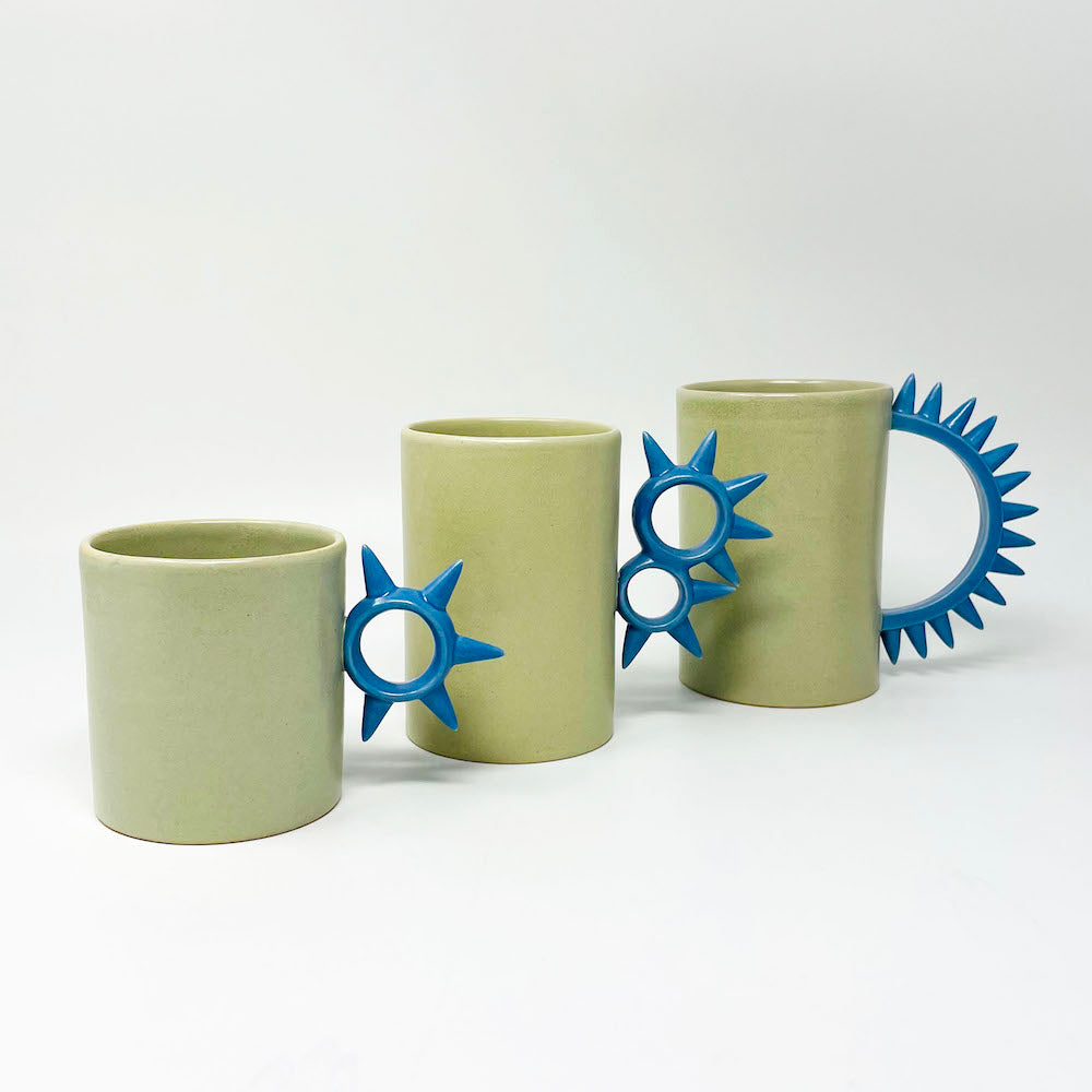 Mug Green Medium (12.5oz) by Takunobu Sawada image 7