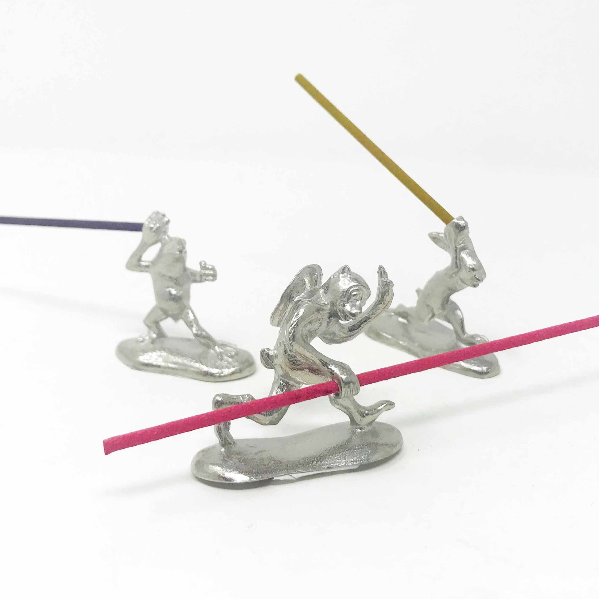 Metal Incense Stand - WILD LIFE COLLECTION - Frog image 1