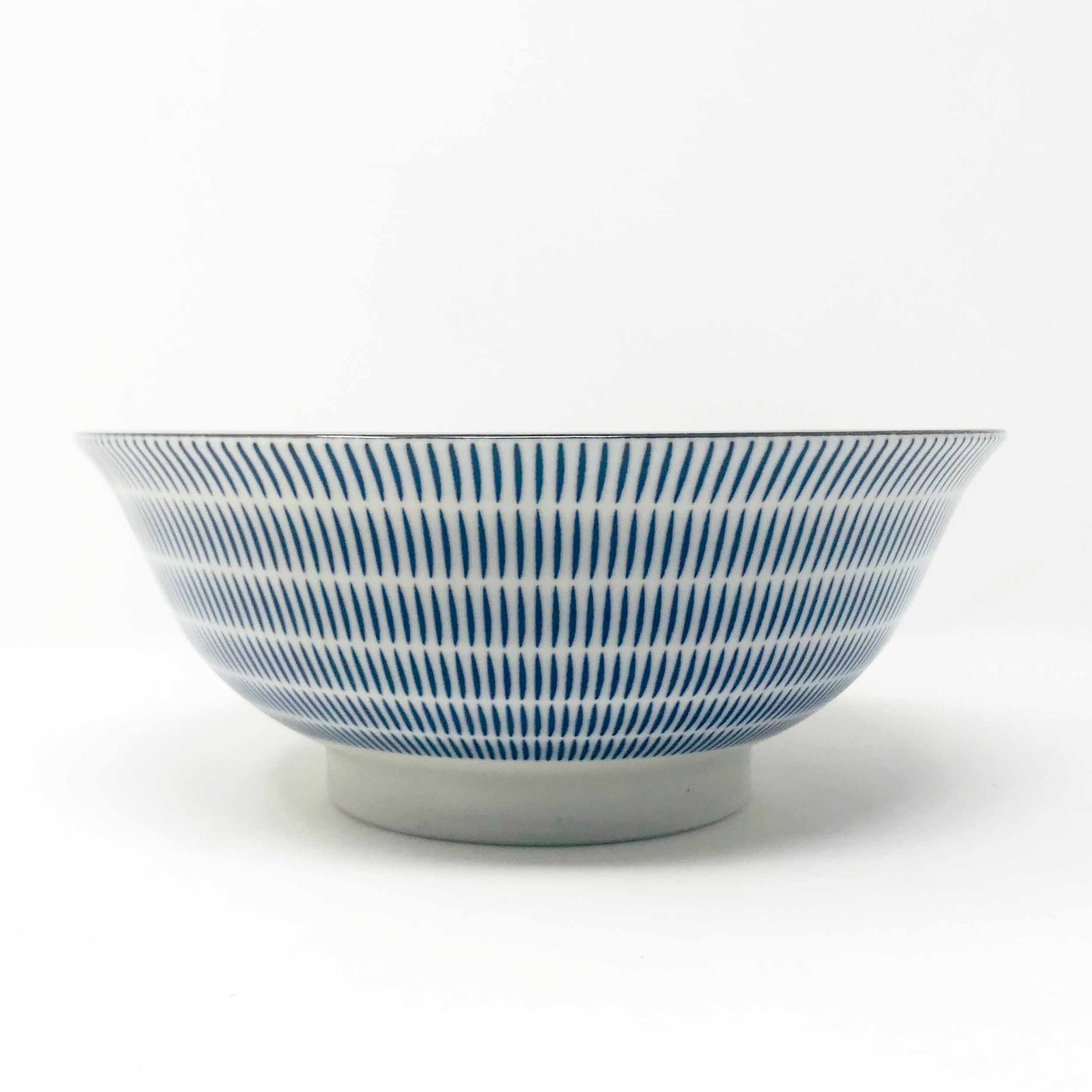 Ramen Bowl Tochiri Blue (8.25″D) image 2