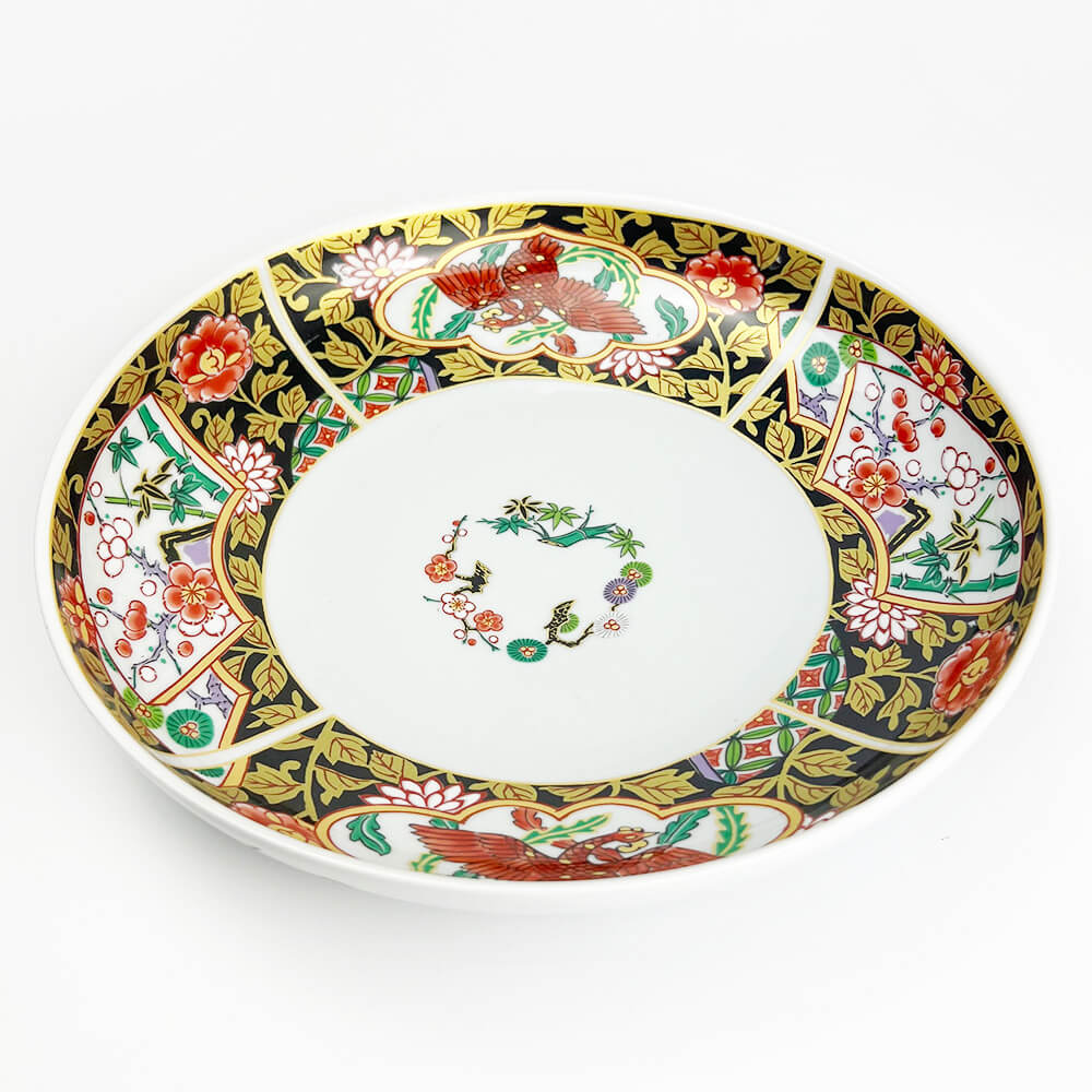 Arita Koimari Gold Moribachi Plate (9.75"D) image 0