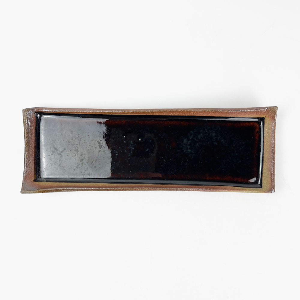 Rec. Plate Ame Brown (8.5"D) by Keishuugama image 7