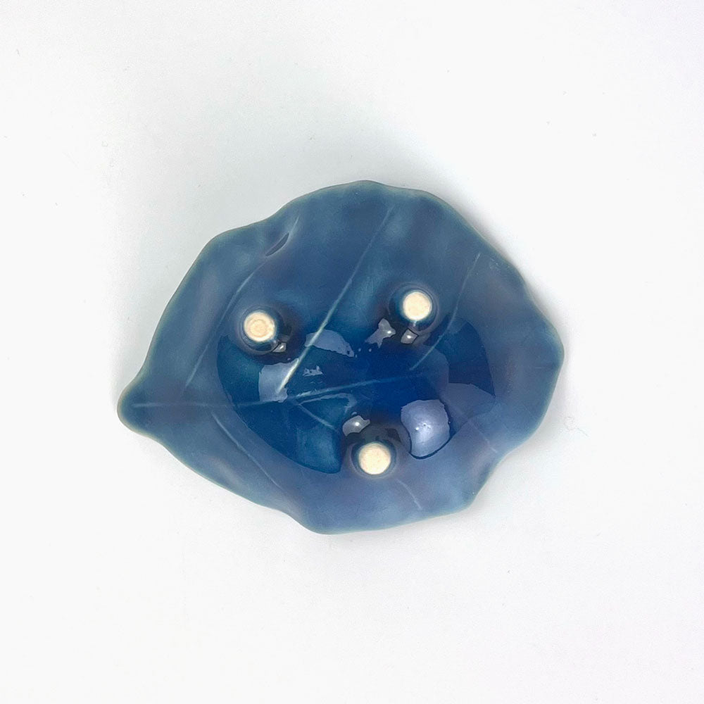 Blue Leaf Chinmi Dish Kannyu  (4"x 3") image 4