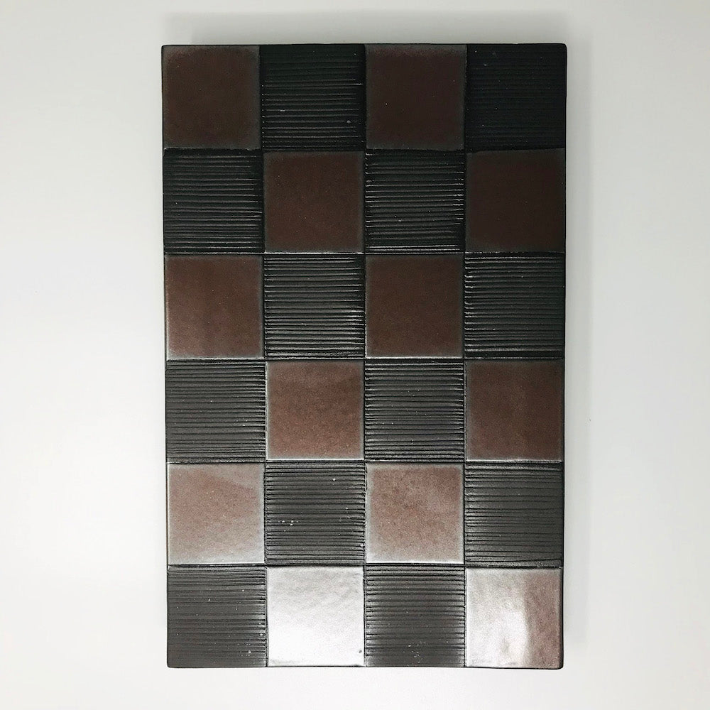 Footed Rec. Plate Ichimatsu (12.25"D) image 3