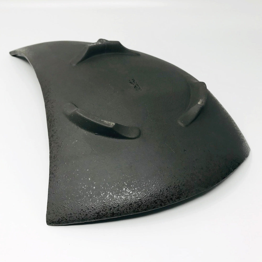 Footed Triangle Plate Black Dot image 5