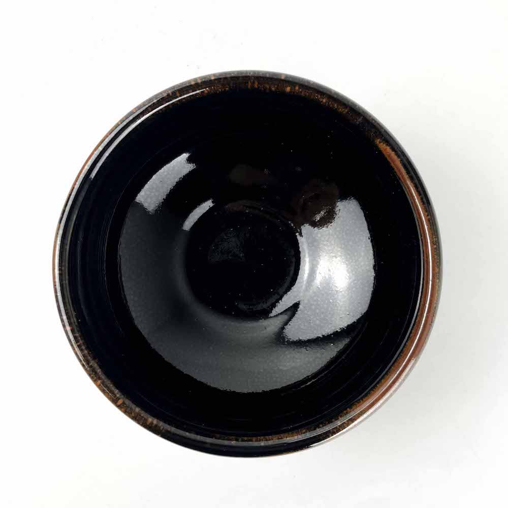 Matcha Bowl Tenmoku (4.5"D) image 4