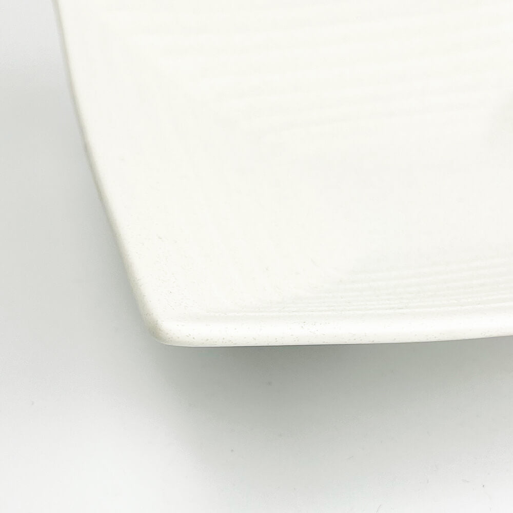 SQ. Shallow Bowl White (7.25"D) image 3