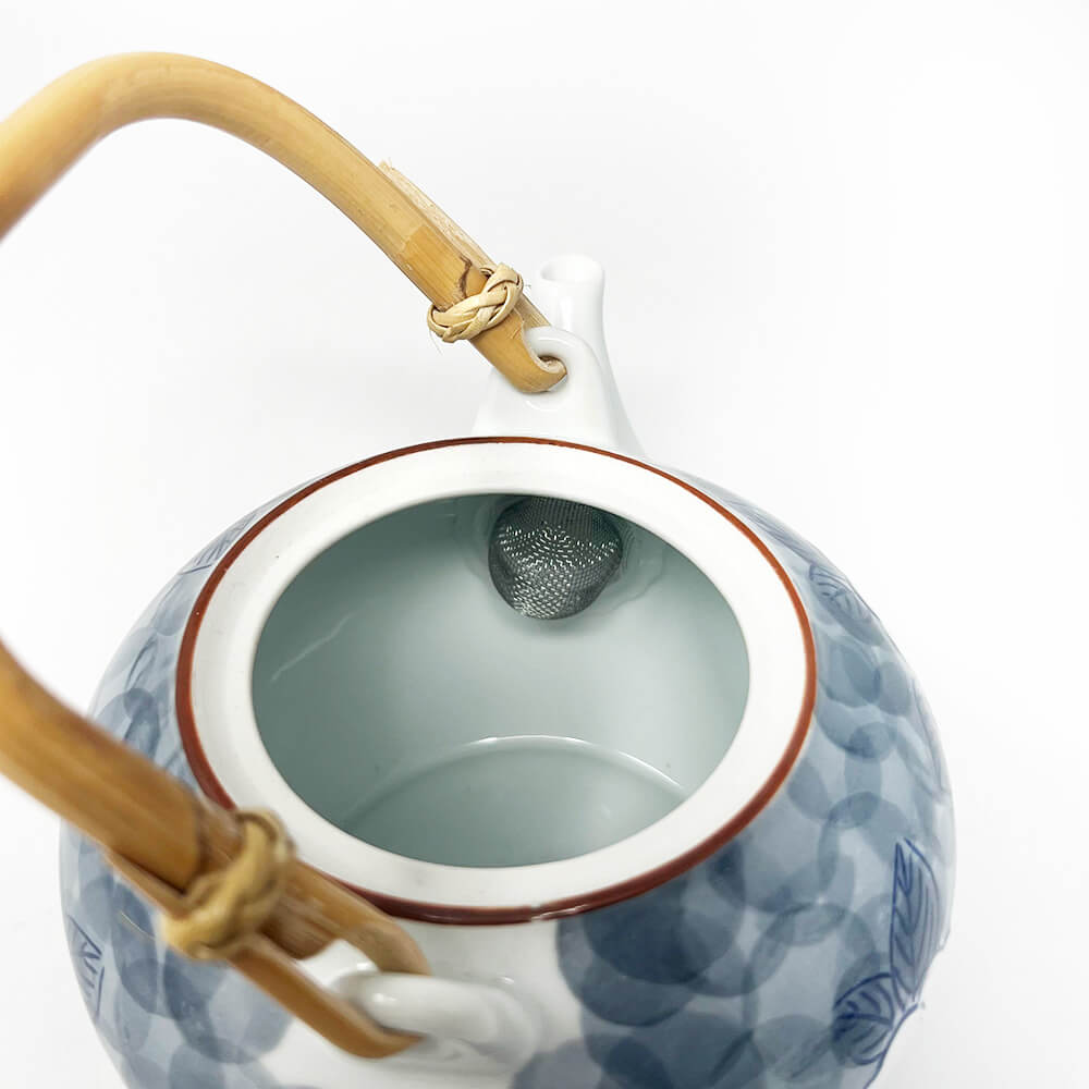 Arita Tea Set 1:4 Itchin Sazanka - Sasanqua (20oz) image 6