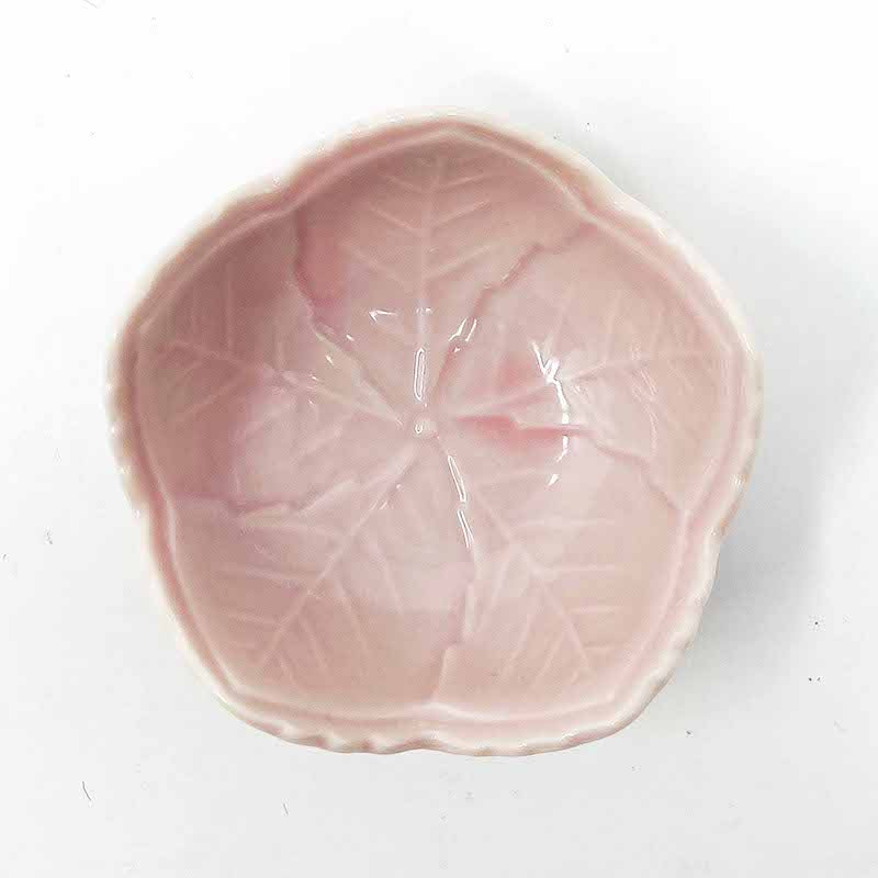 Small Dish Leaf Pink (2.5"D) image 3