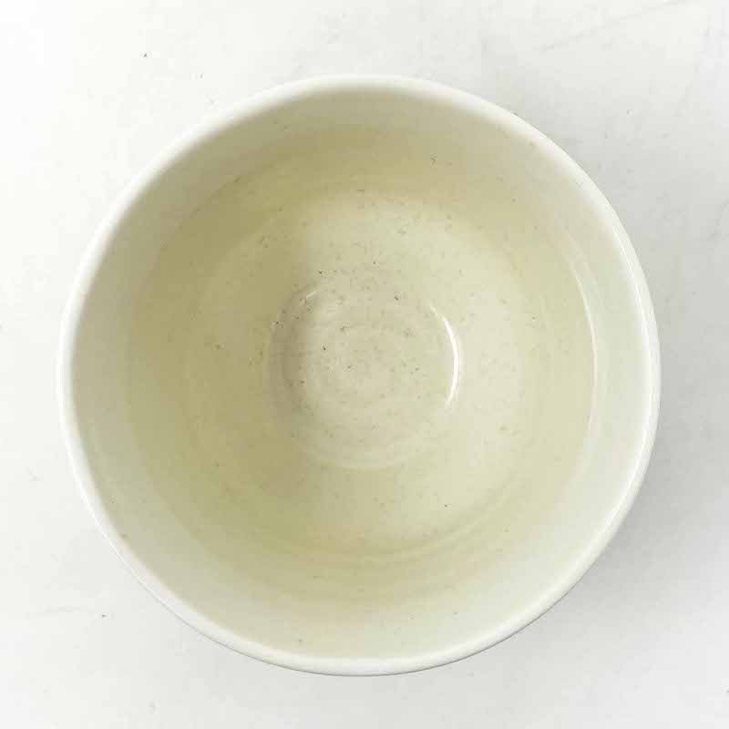 Tea Cup White Rokubei (3.5"D x 2.5"H) image 5