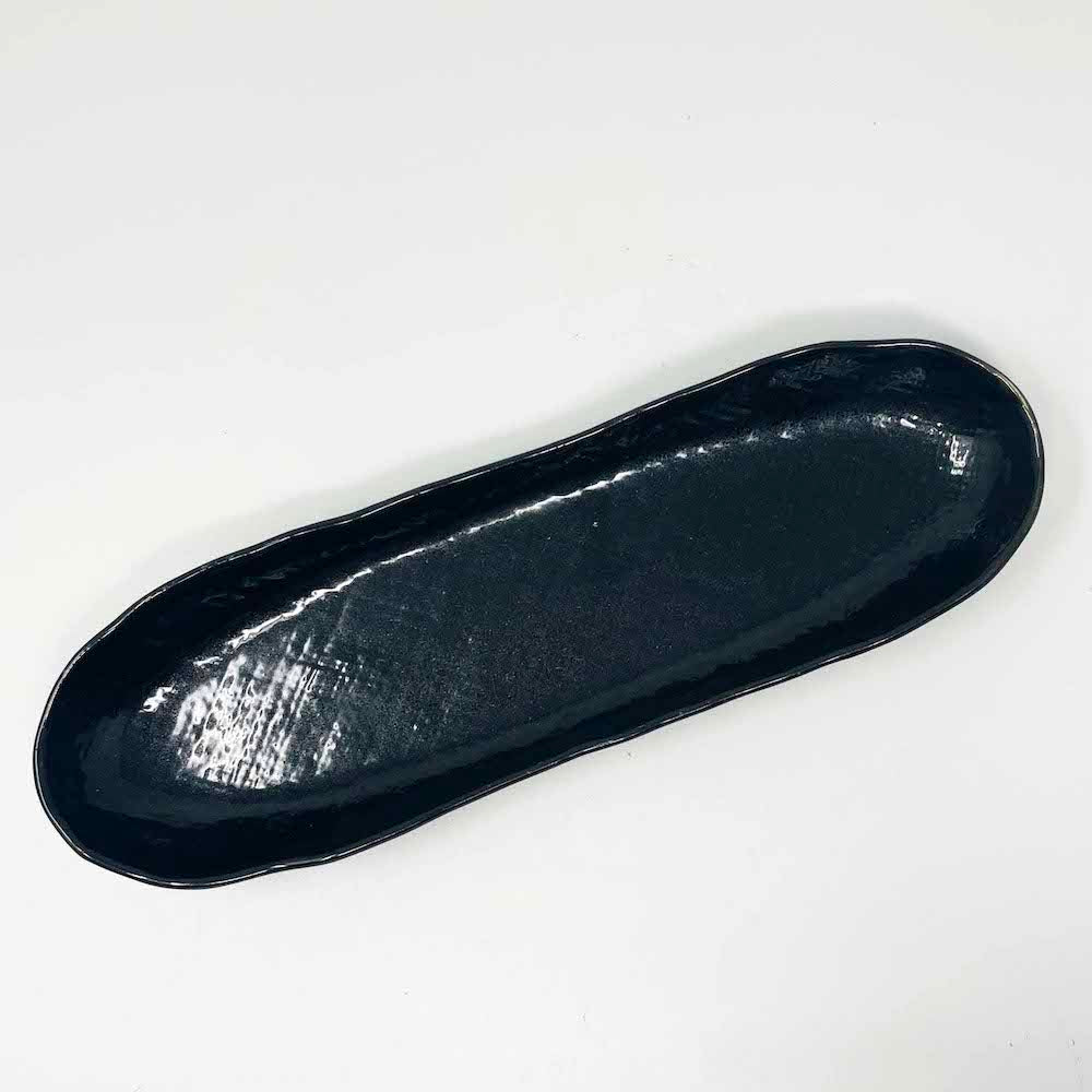 Oval Plate Tenmoku (13") image 4