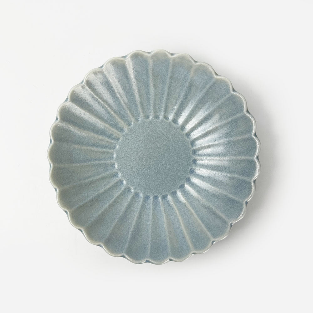 Dish Kiku Gray (5"D) image 1