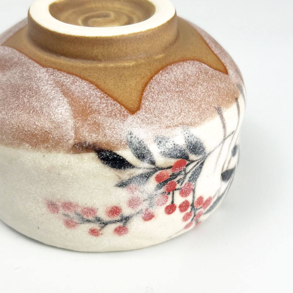 Mini Matcha Bowl Nanten (3.75") image 6