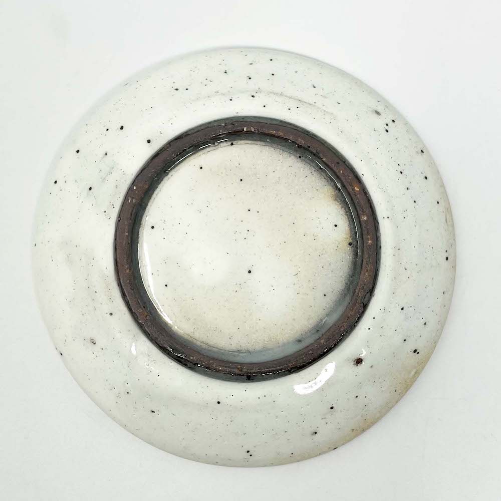 Kobiki Sogime 粉引削ぎ目 Dish  (4.5"D) image 3