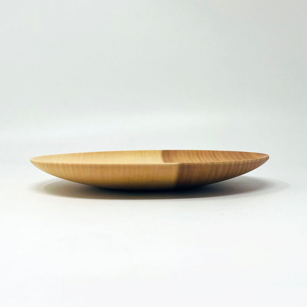 Wooden Plate Japanese Maple (7"D) image 3