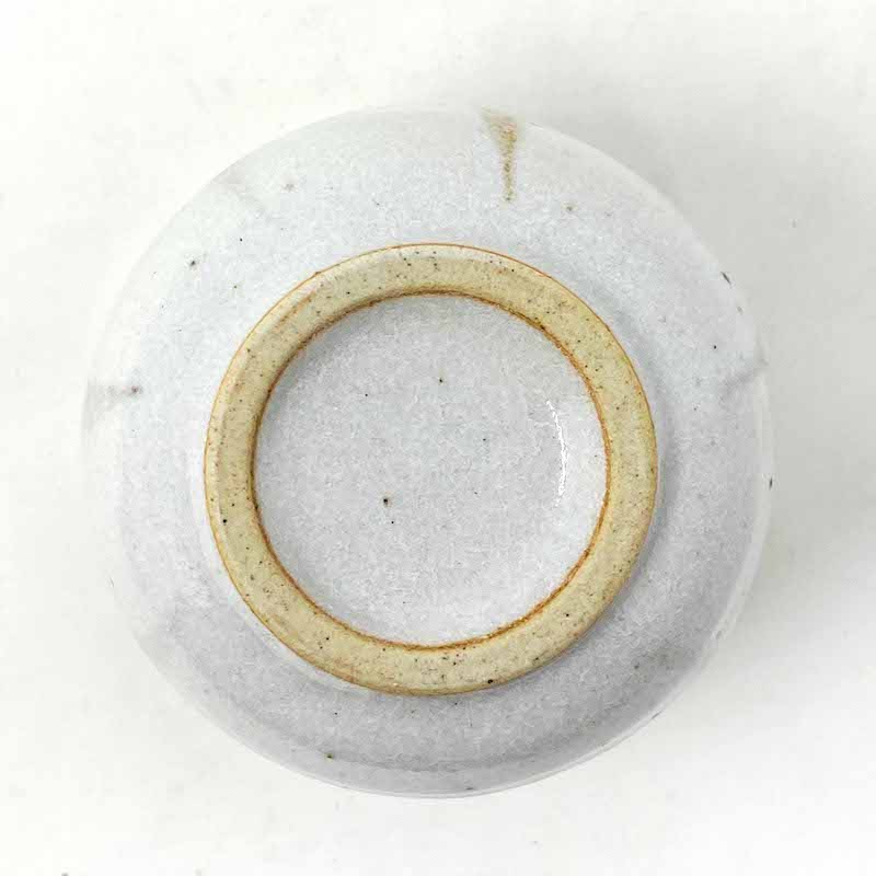 Mushiwan w/Wooden Cover White (3"x 2.5"H) image 2