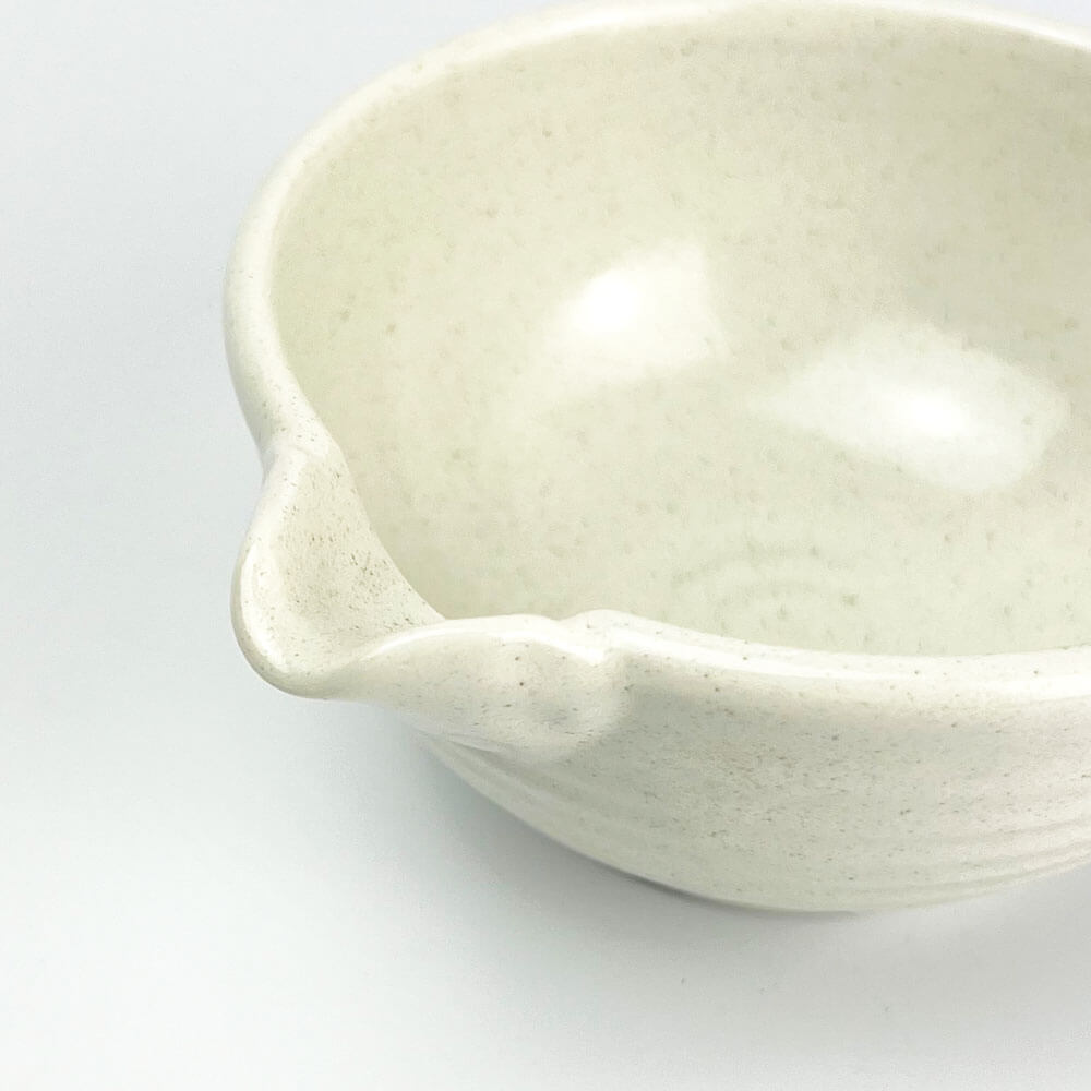 Kobiki White Katakuchi Bowl Small (5.25"x 4.5") image 1